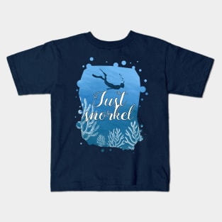 Snorkel Shirt Just Snorkel Kids T-Shirt